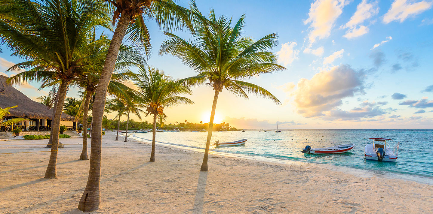 Sunsetting at beach