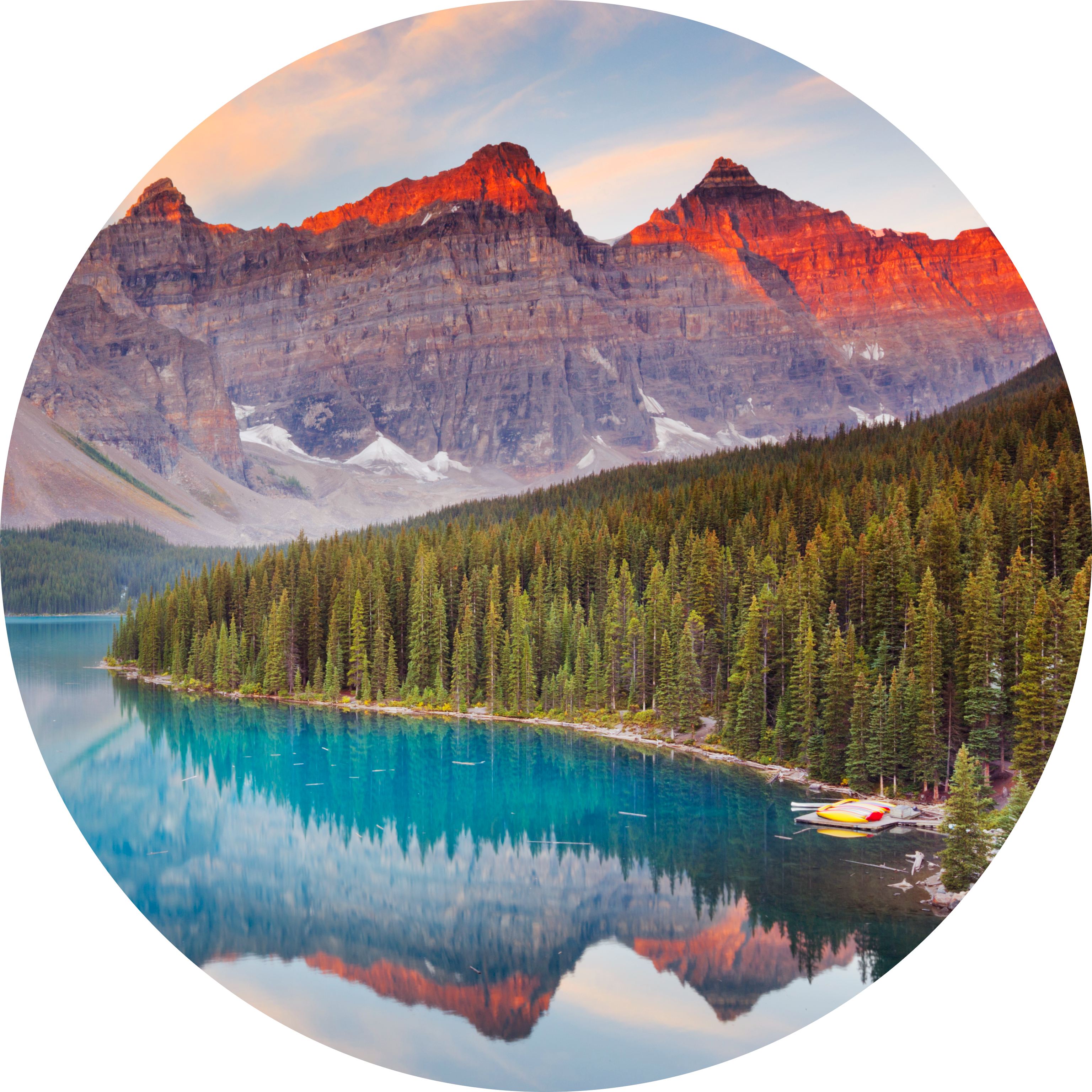 Get Travelex travel insurance to see Banff National Park in Canada.