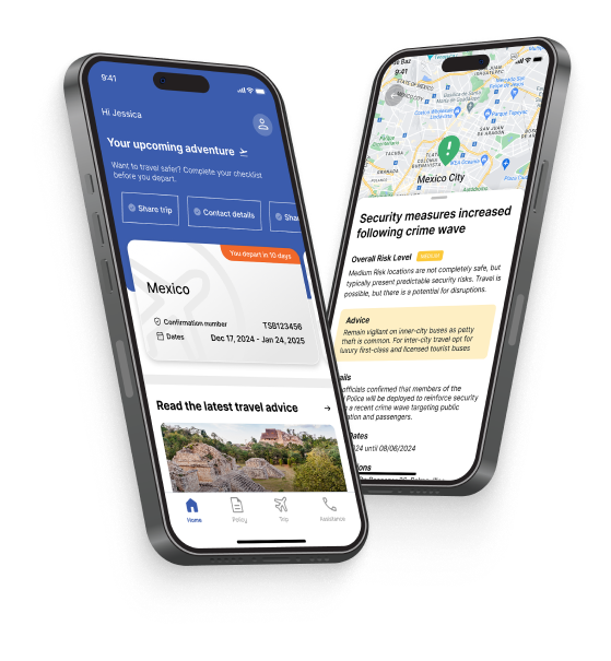 travel on app